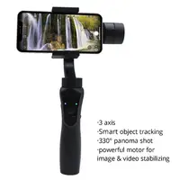 

Three Axis Smart Stabilizer inbuilt with multiple filters shooting mode for android dslr stabilizer charging 3-4h model S5