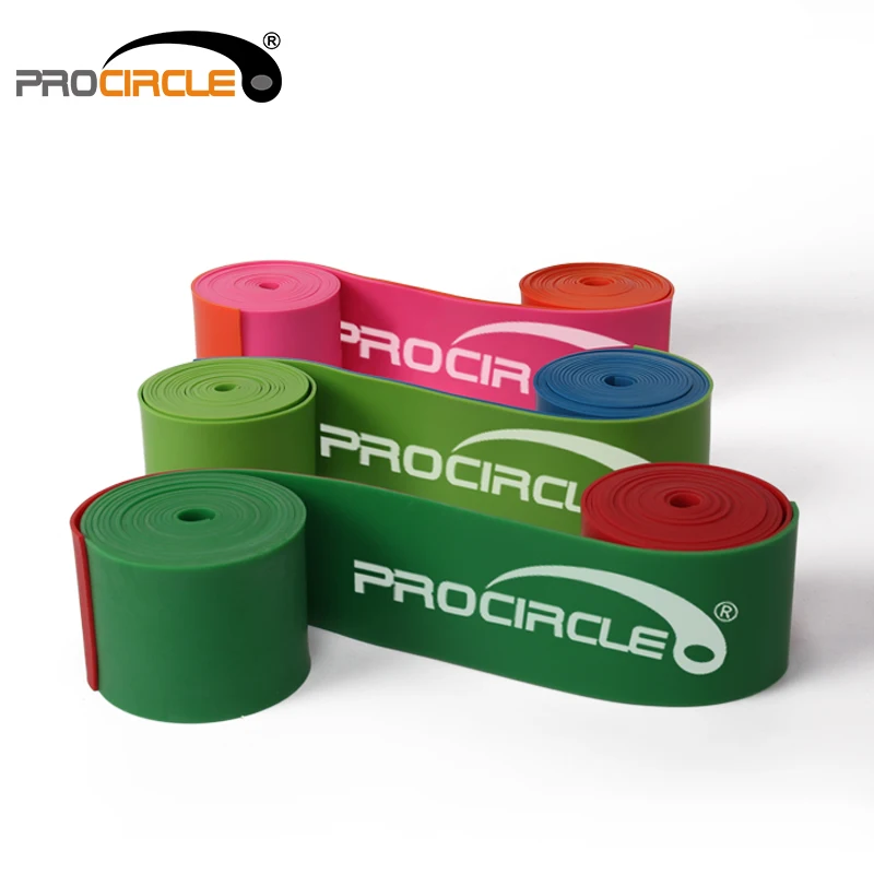 

ProCircle Fitness Latex Recovery Muscle Floss Band, Black;red;green;yellow;blue;orange;purple