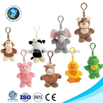 mini stuffed animal keychains