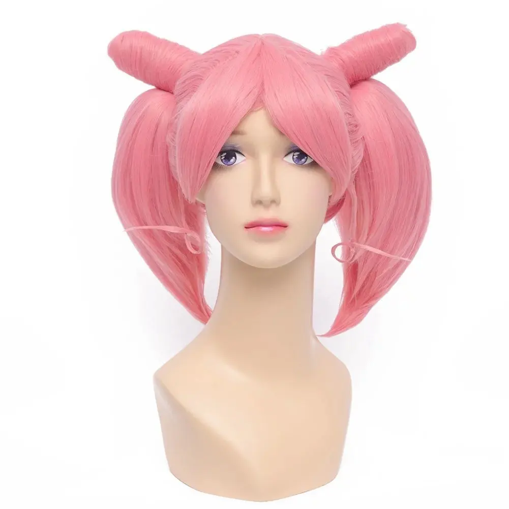 Buy Kadiya Girl Lady Short Pink Cosplay Costume Wig Ponytail Cute Anime Hair In Cheap Price On Alibaba Com