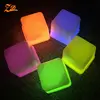 Multiple color LED ice cubes lights up toy glow ice cube for bars