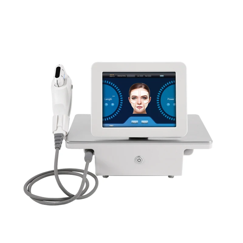 

Portable high intensity focused ultrasound hifu face lifting slimming machine