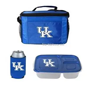 NCAA Kentucky 2 Set of 2 Neoprene Pocket Coolies | UK Wildcats Collapsible Beverage Insulators