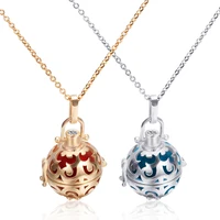 

NIBA Yiwu Chime Ball necklace 3 Colors brass Metal Engelsrufer Pregnancy Ball necklace