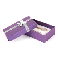 

Beautiful custom logo unique small gift packing jewelry box custom luxury paper bracelet jewellery box cardboard jewelry set box