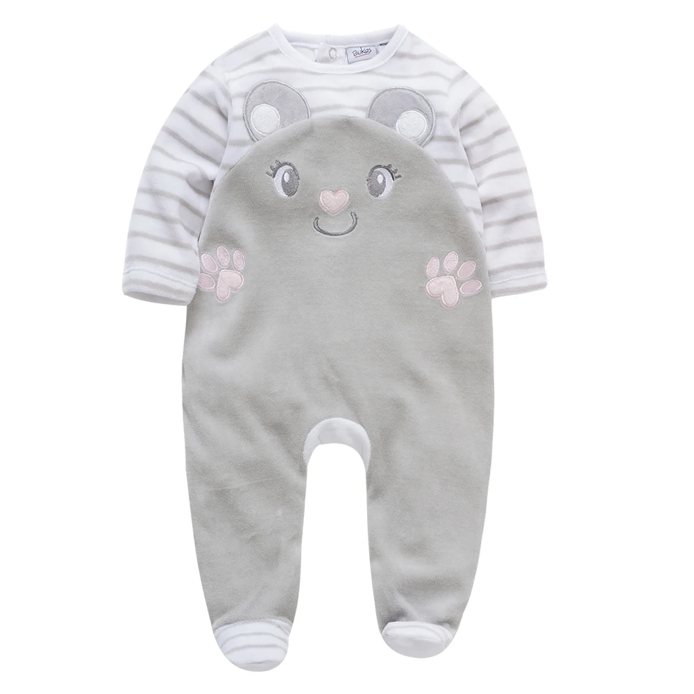 

2018 Newborn Baby Romper Cute Animal Design Baby Winter Clothes