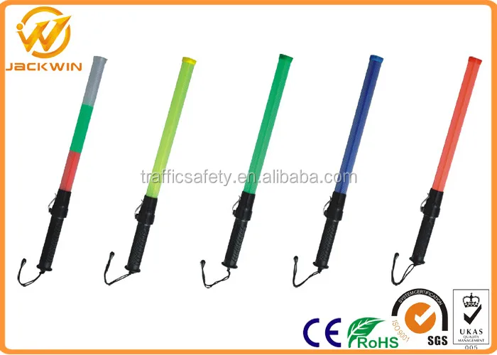 Led Baton Light Police Traffic Control Flashlights Wand