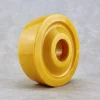 SS 6 inch Heavy duty pu 160/40-80 solid wheel High impact abrasion resistant