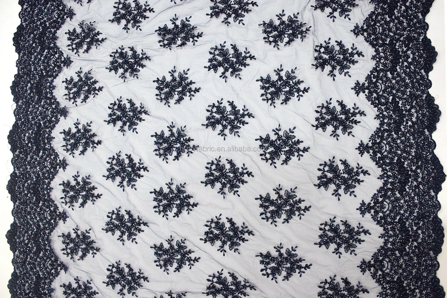 navy lace fabric online