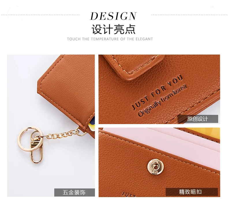 Womens Slim Rfid Credit Card Holder Mini Front Pocket Wallet Coin Purse