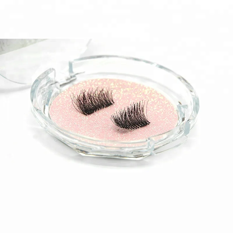 

Certification quality Vegan friendly silk lashes Magnetic eyelashes, Natural black