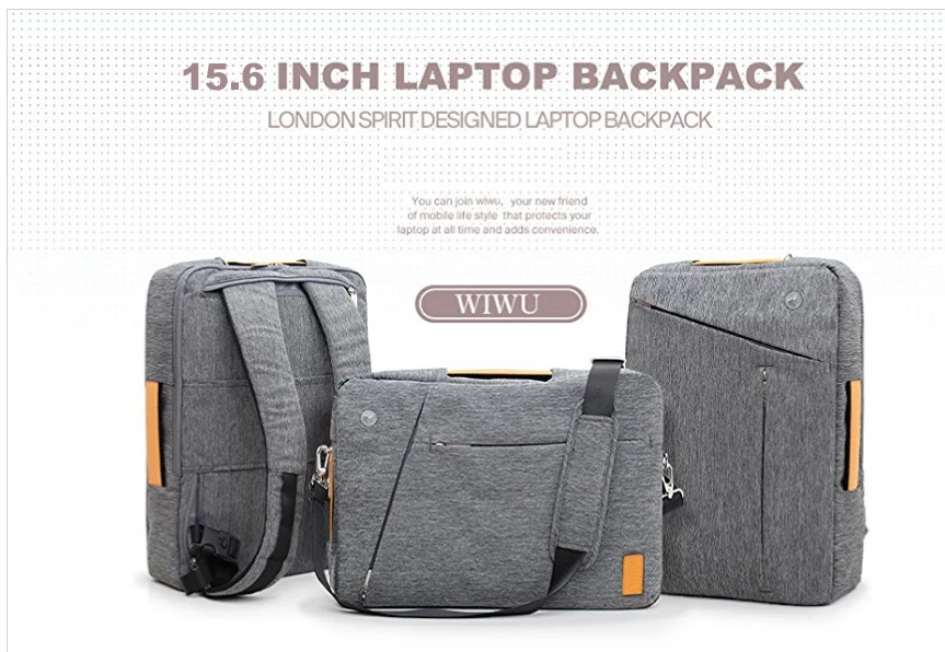 Wiwu Top Selling Laptop Backpack 15 17 Men Women School Shoulder Bag ...