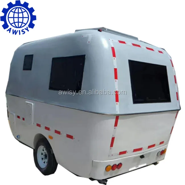 
2018 Latest edition mini travel towable RV caravan and camper trailer for sale 