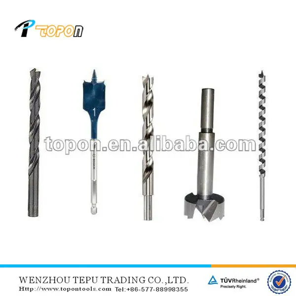 different drill bits