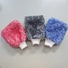 Special microfiber car wash mitt, plush glove, car dusting glove
