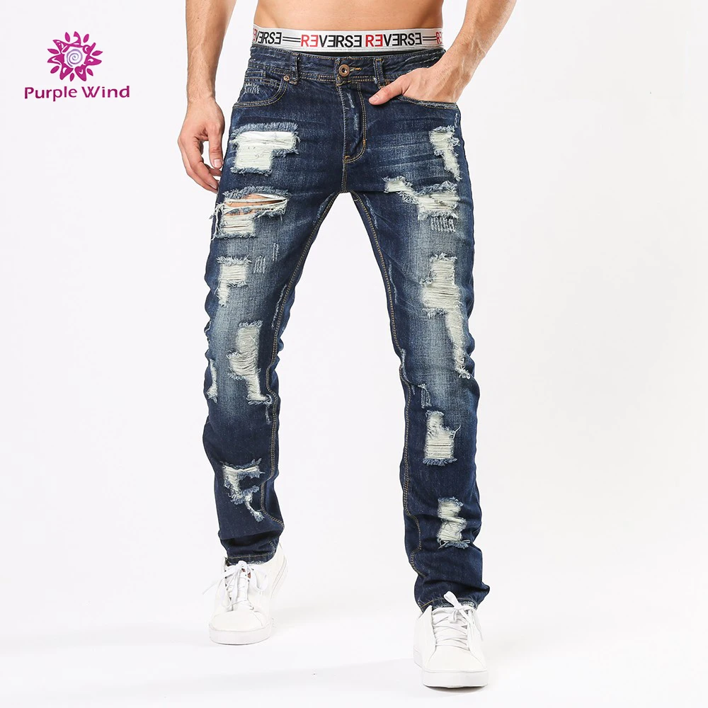 Wholesale Men Custom Made Skinny Jeans 