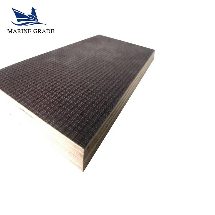 Manufacturer hot selling reliable quality low price anti slip film faced plywood