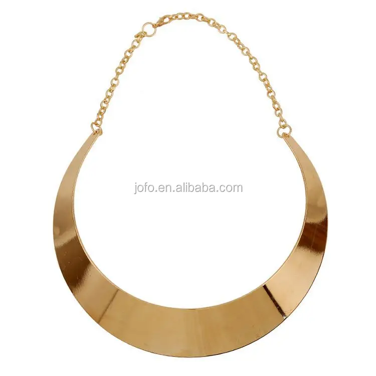 

Jofo Brand Fashion Modern Women's Stylish Punk Style Metal Gold Collar Choker Necklace Fashion Necklaces for Women