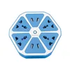 Lemon Fruit Shape Hexagon Power Socket With 4 USB Ports