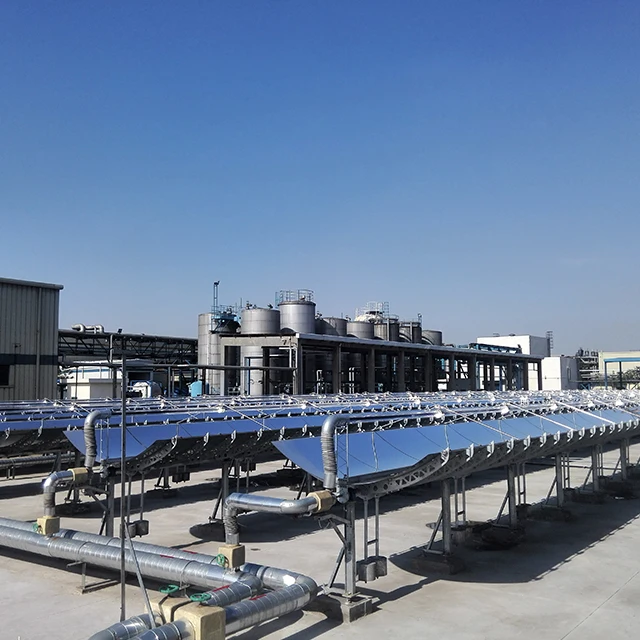 
Chemical pharmaceutical industry solar parabolic trough collector concentrator 