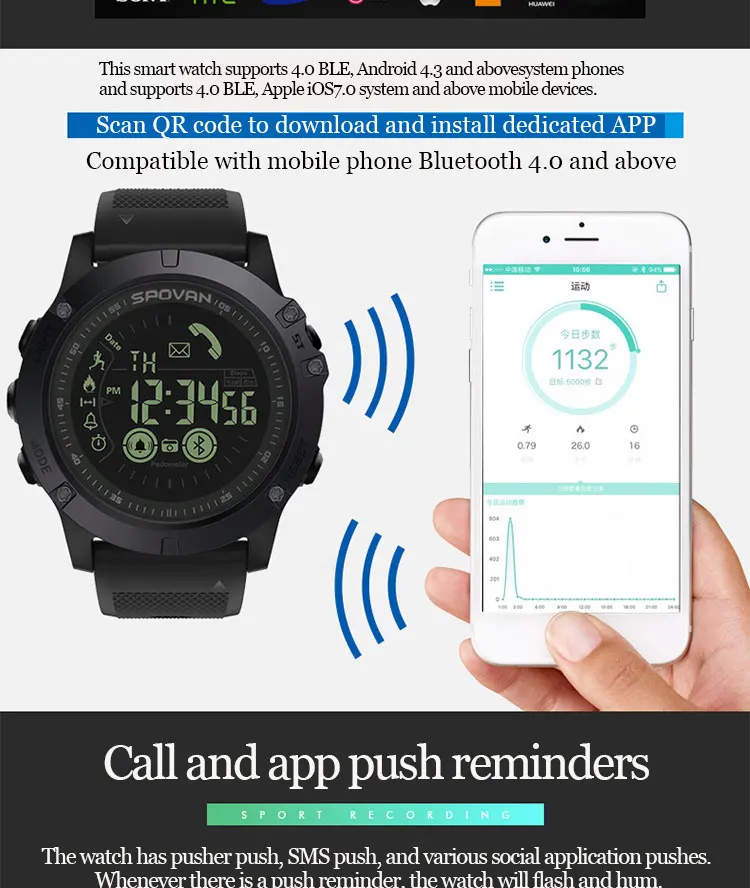 2019 Man/women Smart Watch Bluetooth Sport Smart Watch - Buy Bluetoot ...