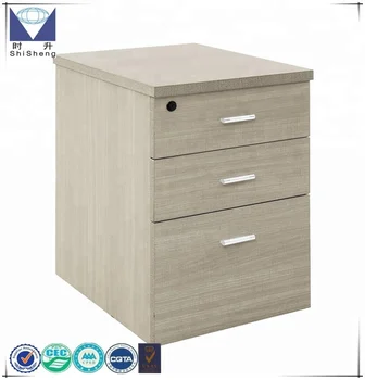 Home Office Used Small Size Inside Drawer Wood Low Storage Cabinet