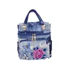 DO-185 2019 Fashion Girls Denim embroidered bag Backpack Mini Backpack Women Bag Custom Back Pack College Travel Bags Sac A Dos