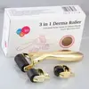 drs 3 in 1 derma roller set, 180 needles 600 needles 1200 needles derma roller