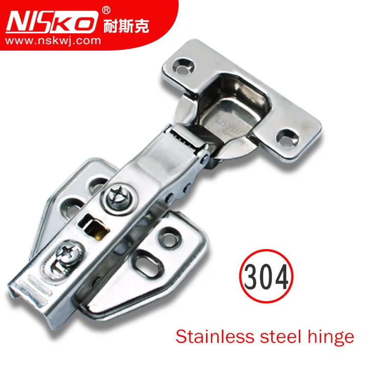 Stainless Steel Clip On Lowes Offset Door Plate Hinge Kitchen