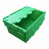 70l plastic moving container plastic nestable tote bins stack and nest crate