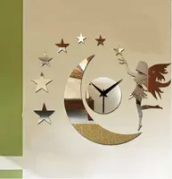 

Preciser Decor Clock Digital DIY Acrylic Large Clocks Acrylic Decoration Wall Clock