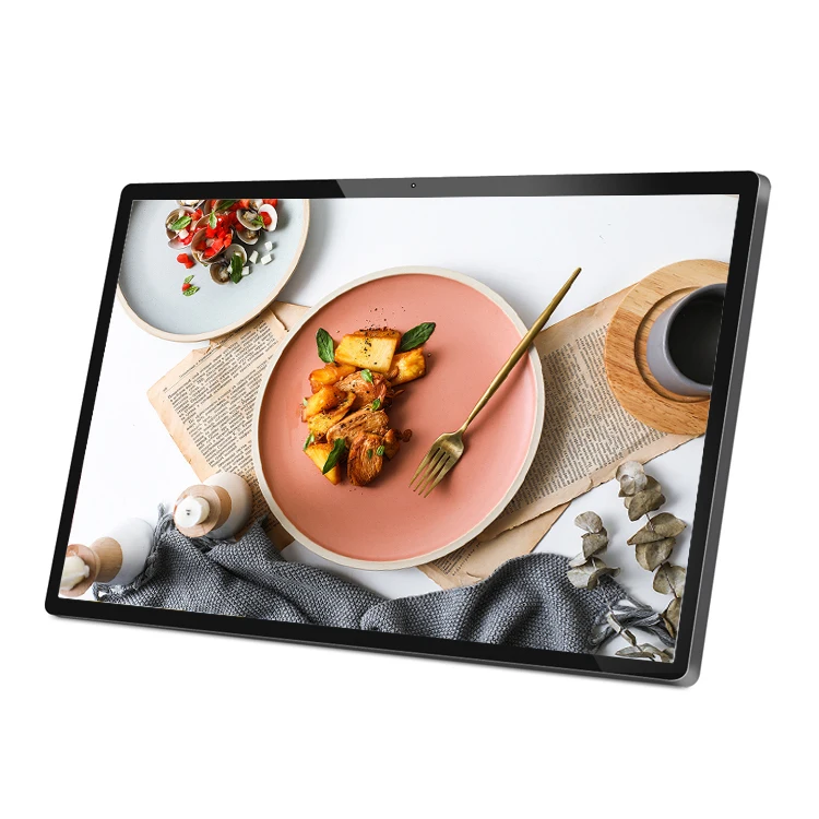 

Indoor 43" big size tablet all in one RK3399 Android 9.0 with 4GB 32GB without battery RJ45 port hdmi digital signage displays