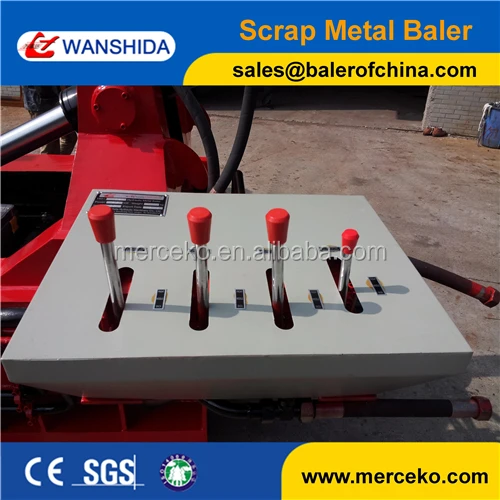 aluminum cans baler press