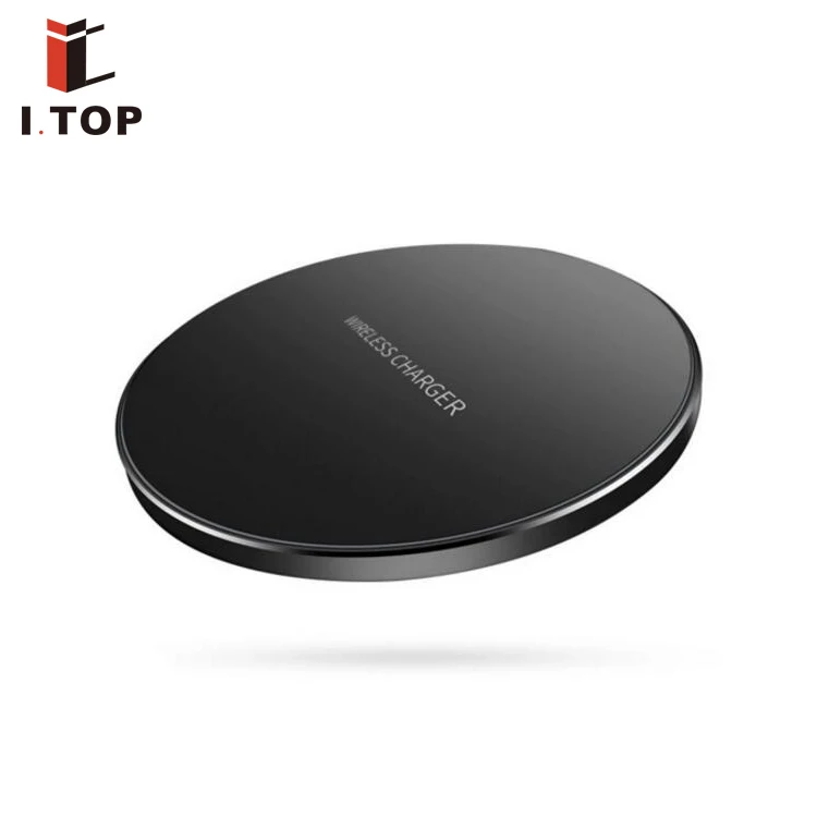 

2019 Qi Wireless Charger 10W ESR Ultra Thin 7mm Desktop Mini Fast Wireless Charger for Mobile Phone, Black/white