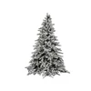 Umbrella snowing christmas tree