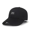 2019 new cheap metal barrel flat brim baseball cap hard dad hat