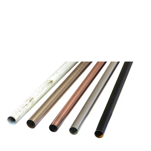 16,19mm Luxury curtain pole sets metal curtain rod for window curtain