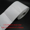 4"x3" adhesive coated paper roll sticker