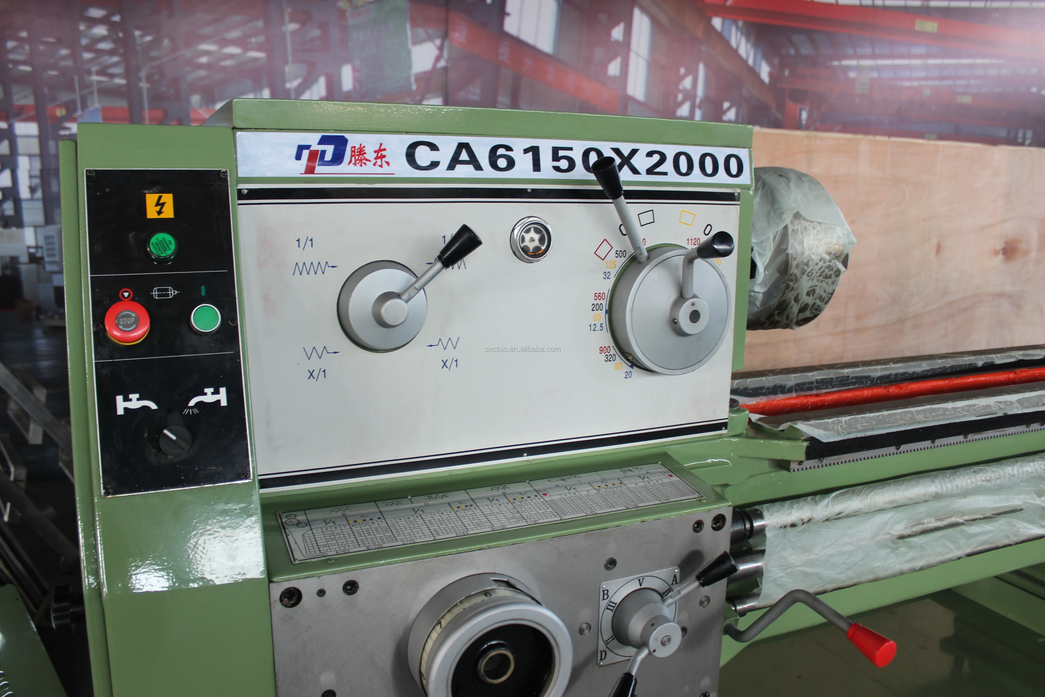 Chinese Lathe Supplier Factory Direct Sale Metal Lathe Ca6150*2000mm