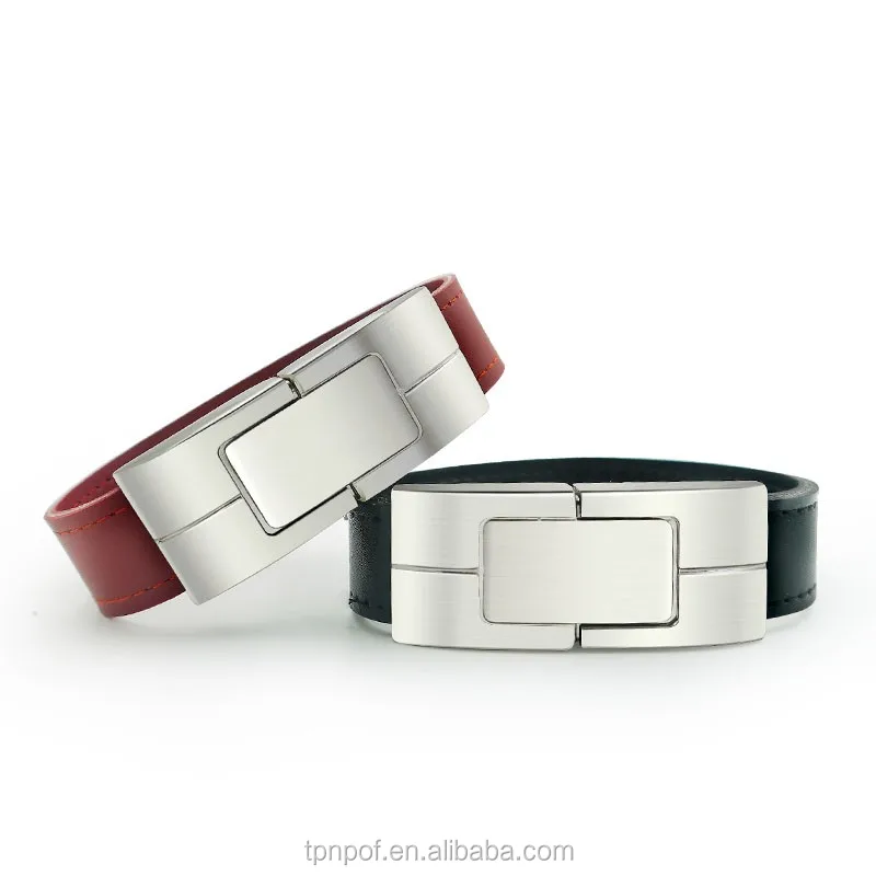 bracelet leather usb flash memory for gift - ANKUX.COM