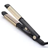 Nano Titanium Ceramic Technology Thermostat Hair Curling Hair Straight 2 IN 1 Use Hair Styling Tools Flat Iron