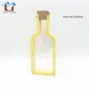 New bottle design money box frame piggy bank clear for child