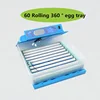 24 months warranty hongtai hatching eggs 360 degree turner chicken mini automatic incubator sale