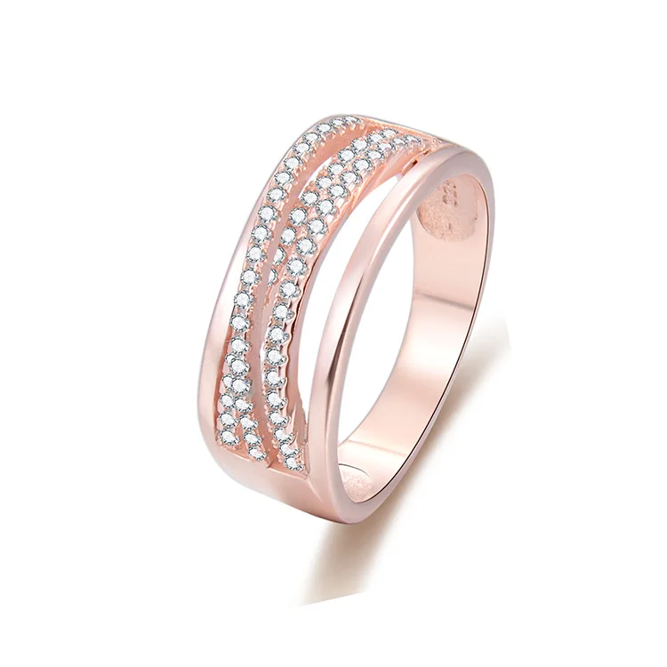 Poliva Wholesale  Jewellery China Cheap Custom Rose  Gold  