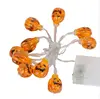 White led halloween balloon 2.5m 26 pumpkin head string ,HL3cx string of 10 orange pumpkin fairy led lights