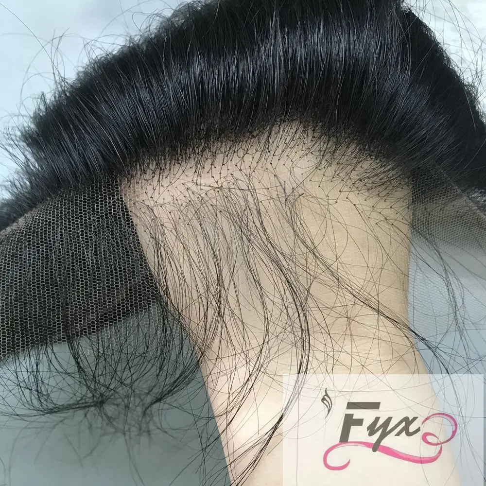Top quality  human hair extension  HD super thin swiss lace closure and frontal with bundles