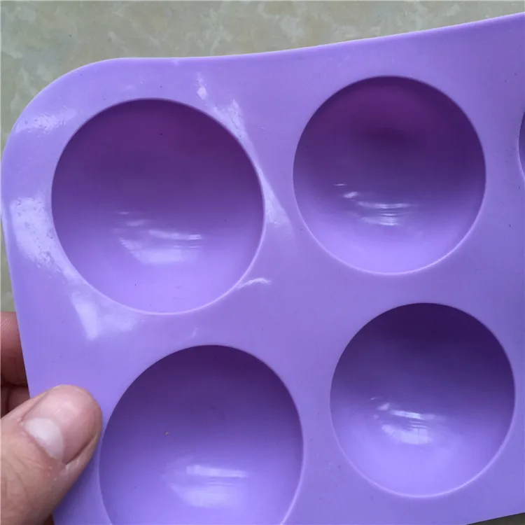 6 cavities purple mold3
