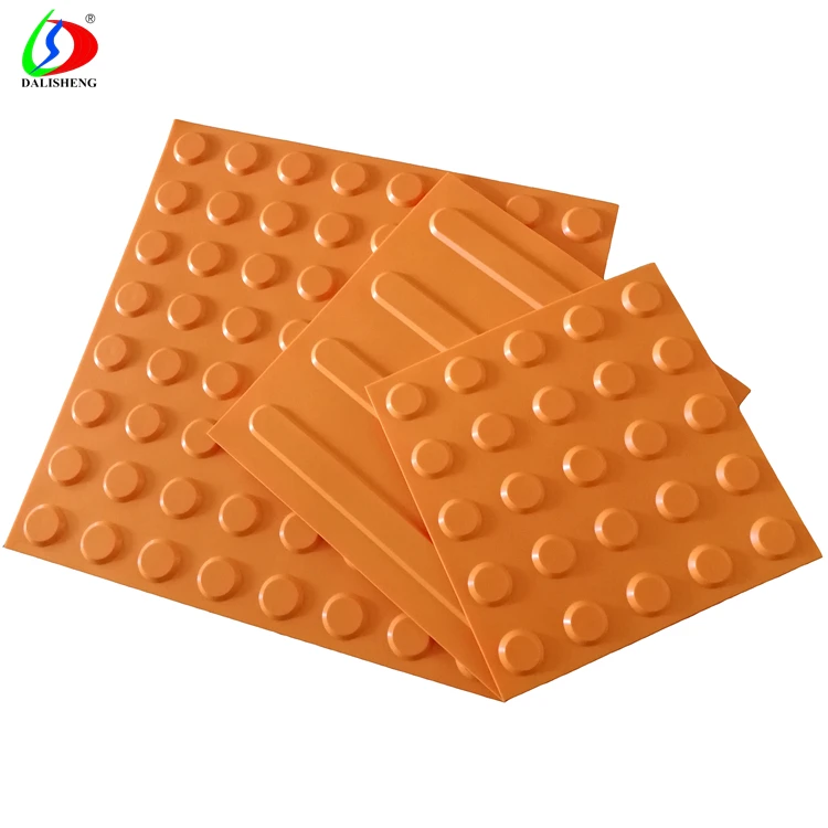 
Soft Rubber Smooth PVC Tactile Floorings Tactile Attention Tiles for Visually Impaired  (60756250560)