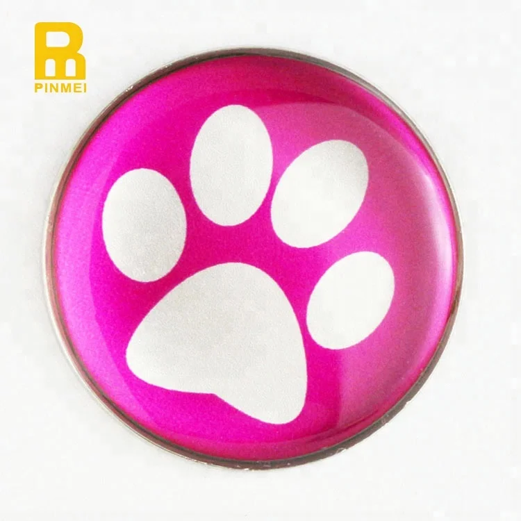 

Metal Epoxy Magnet golf ball markers, Black