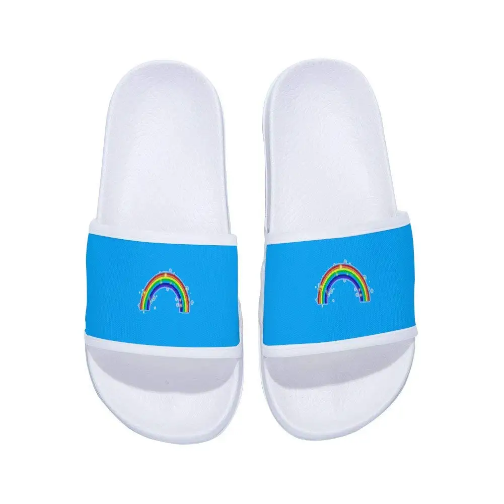 Wilbur Gold Boys Girls Penguin Bathroom Slippers Shower Shoes Gym Slippers Soft Sole Open Toe House Slippers